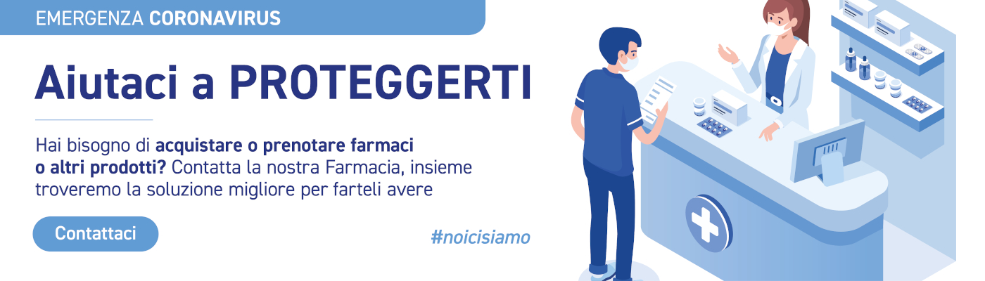 Contattaci per prenotazione e consegna farmaci